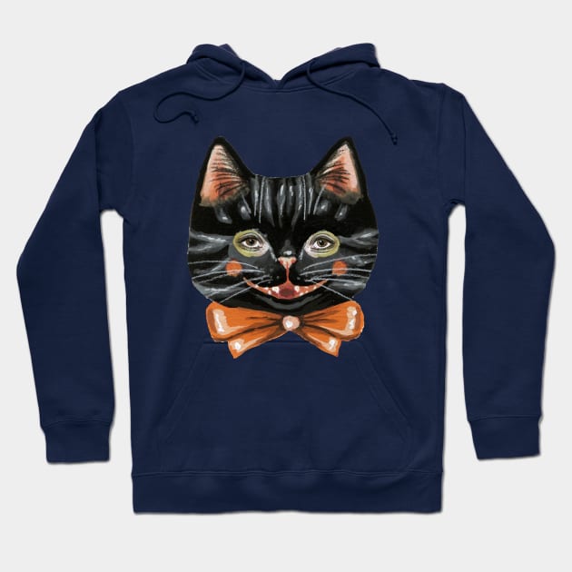 Black cat Hoodie by KayleighRadcliffe